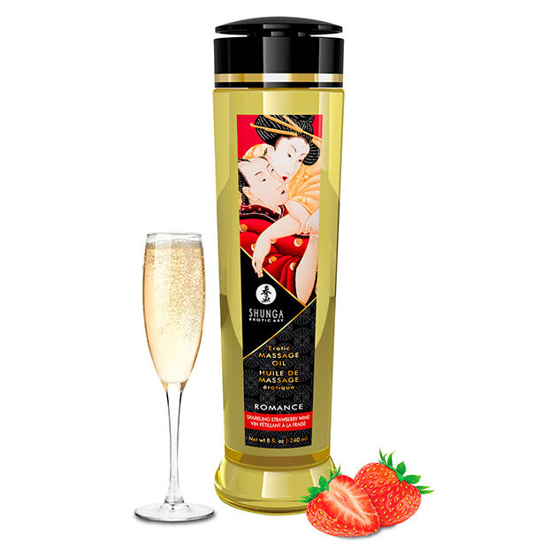 Óleo De Massagem Romance Erótico 240 ml - Shunga