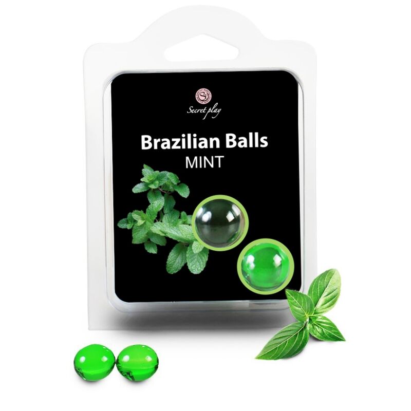 2 Bolas Brasileiras Mint - Secretplay
