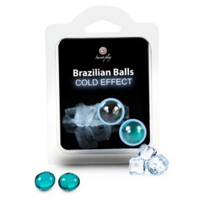Bolas Brasileiras Efeito Frio 2 Unidades - Secretplay