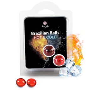Bolas Brasileiras  Efeito Calor E Frio 2 Unidades - Secretplay