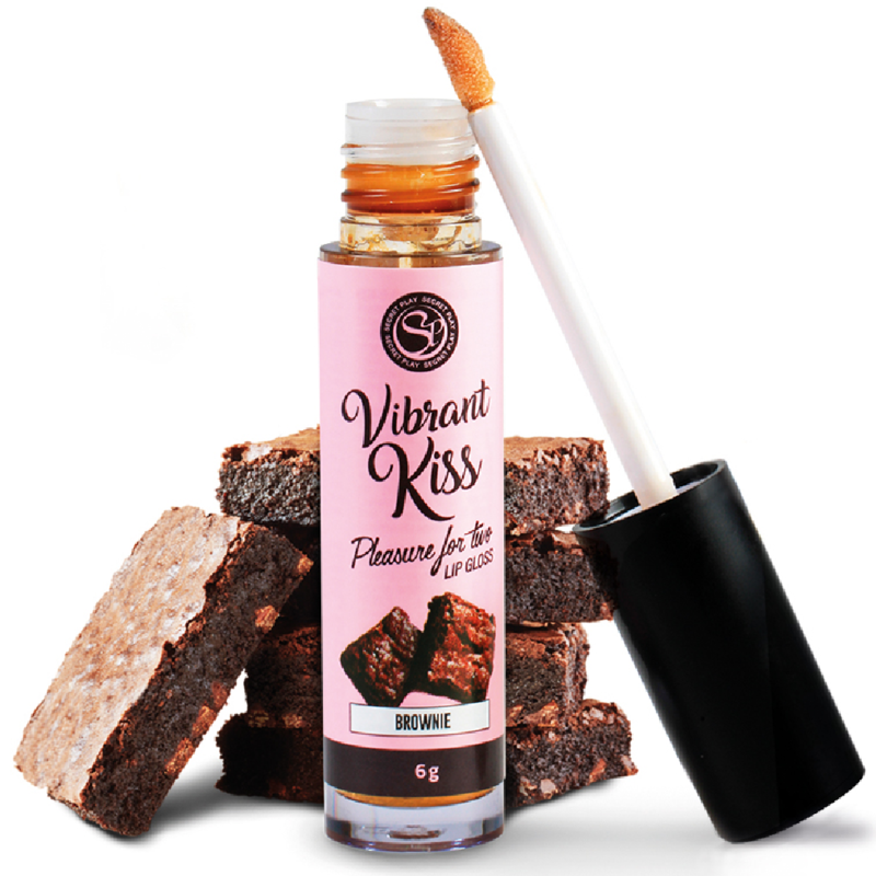 Lip Gloss Vibrant Kiss Brownie - Secretplay