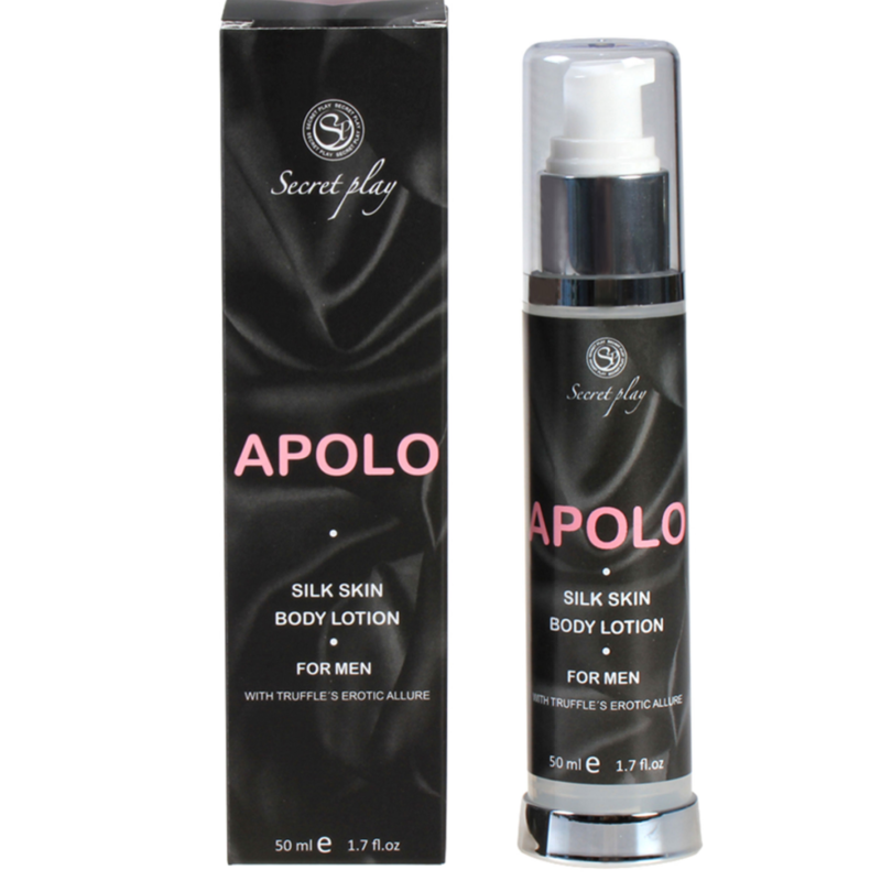 Loção De Pele  Apolo Silk Para Homens 50 ml - Secretplay