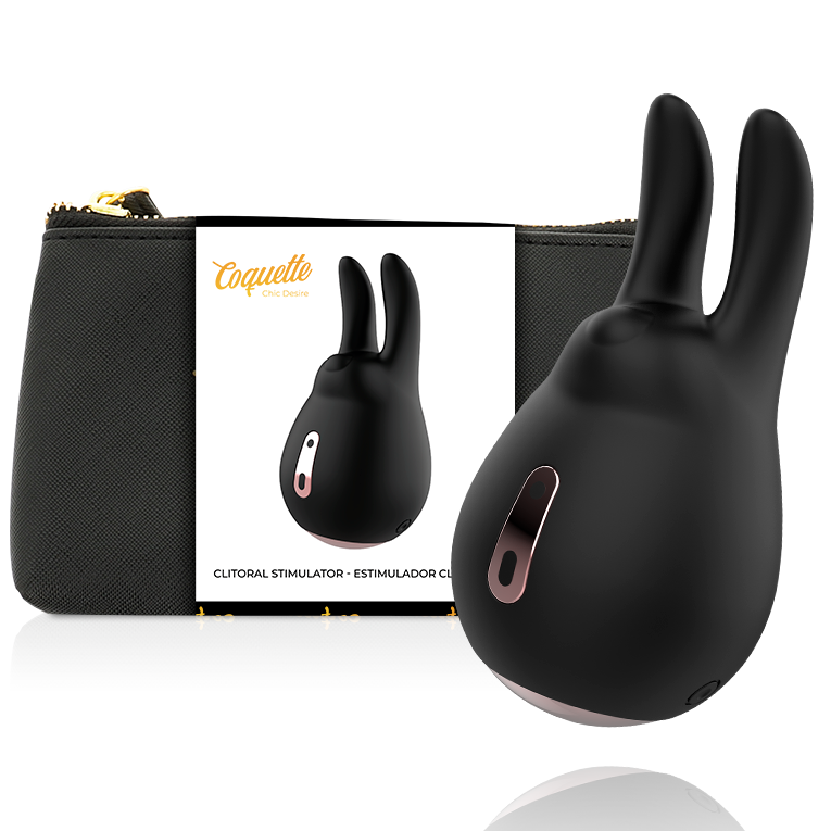 Coquette Chic Desire - Estimulador Clitorial Preto / Ouro