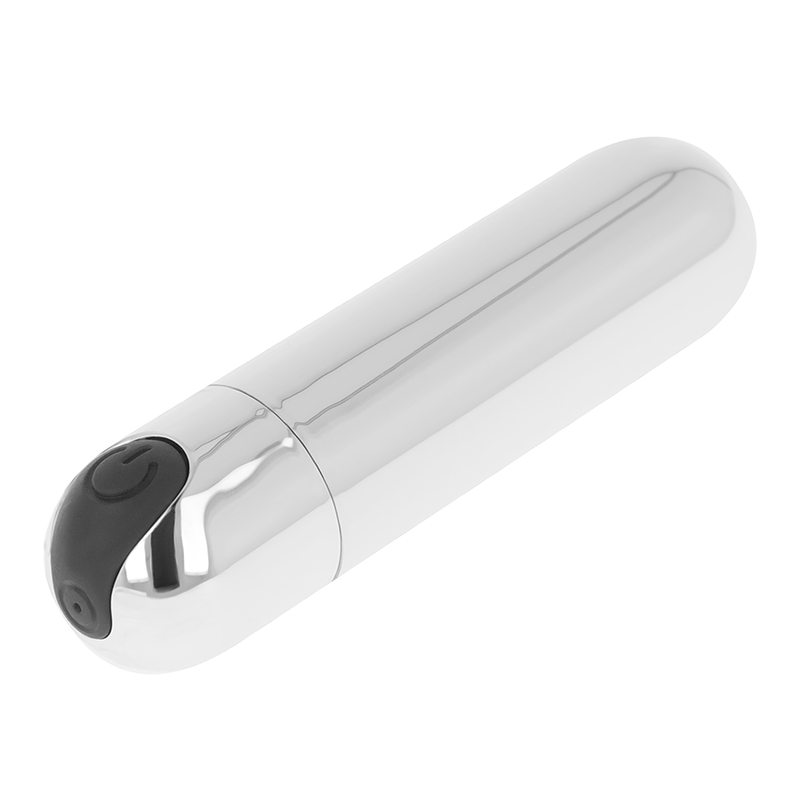Bala Vibrante Prata 8 Cm - Ohmama