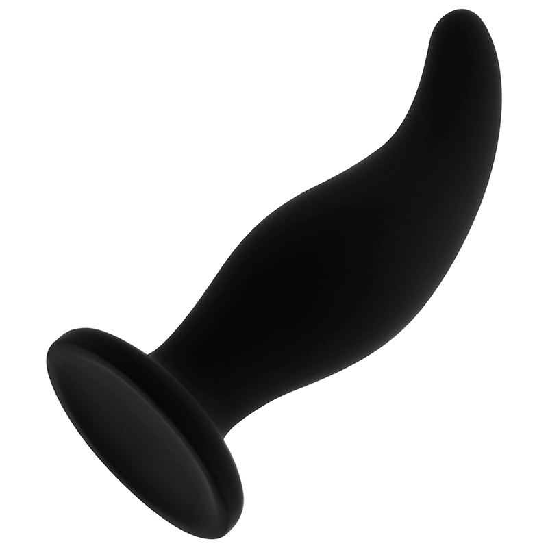 Plug Anal Curvo De Silicone Ponto P 12 Cm - Ohmama