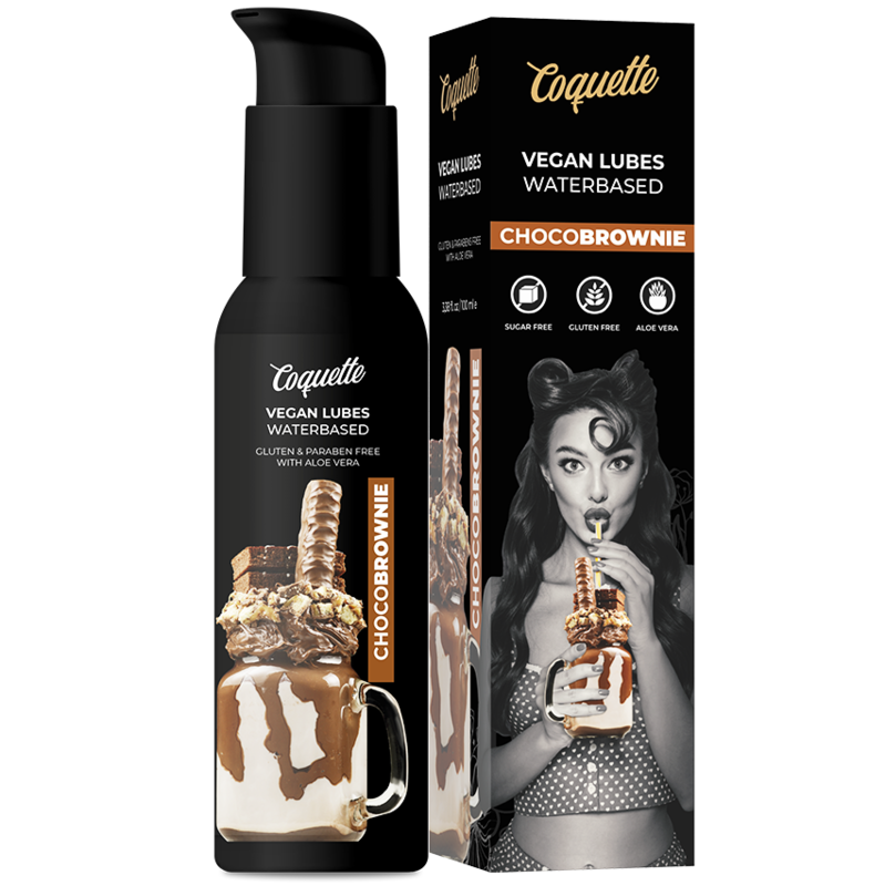 Lubrificante Premium Experience Vegan Chocobrownie 100Ml - Coquette Chic Desire