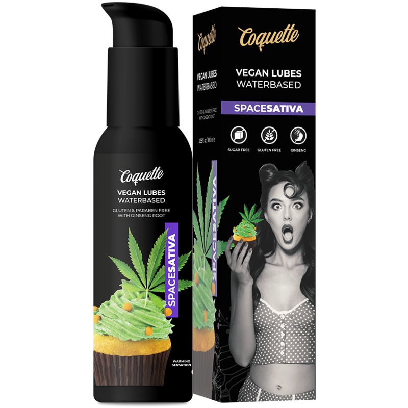 Lubrificante Premium Experience Vegan Space Sativa 100 ml - Coquette Chic Desire