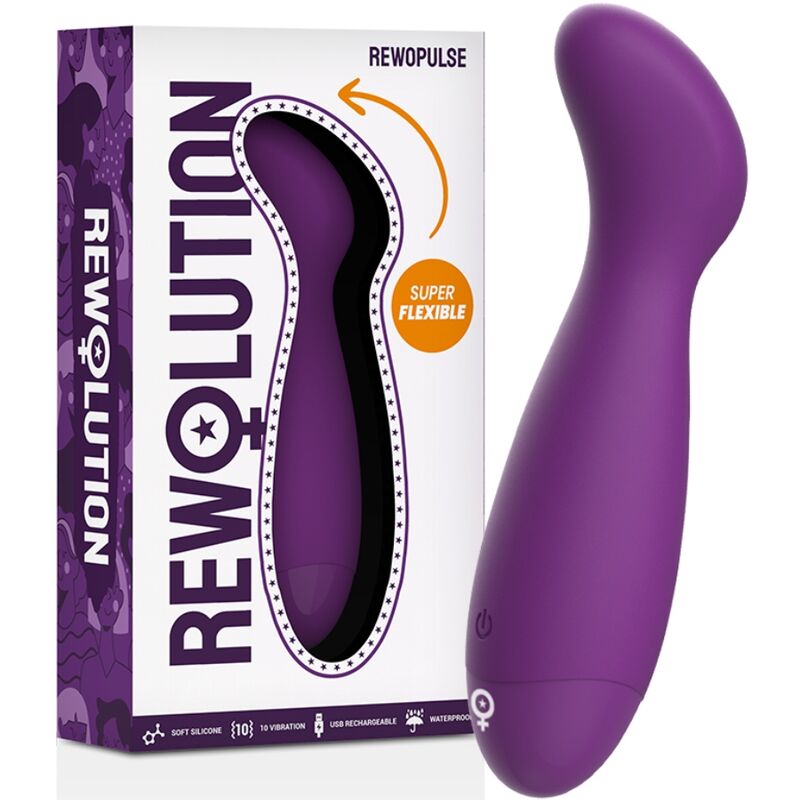 Rewopulse Vibrador Flexível Estimulador De Ponto - G - Rewolution