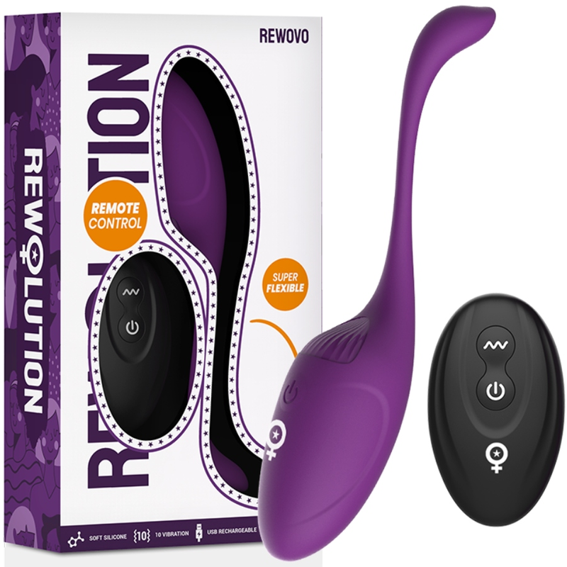 Controle Remoto Do Vibrador De Ovo Rewovo - Rewolution
