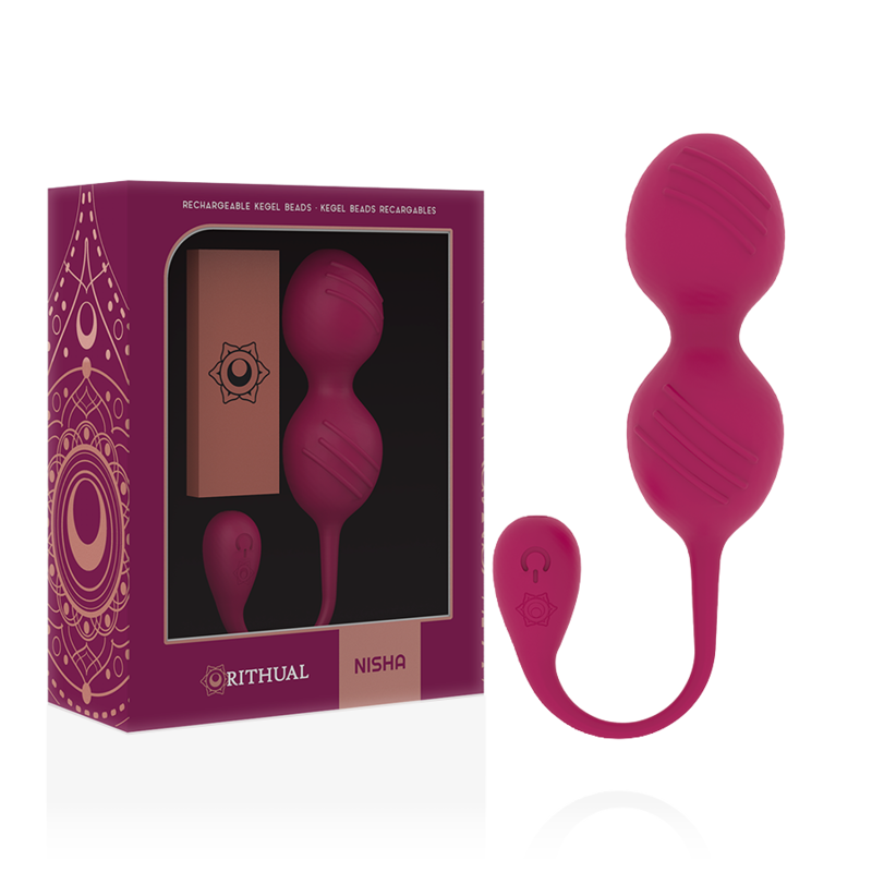 Nisha Bolas De Kegel Vibratórias Recarregveis Orquídea - Rithual