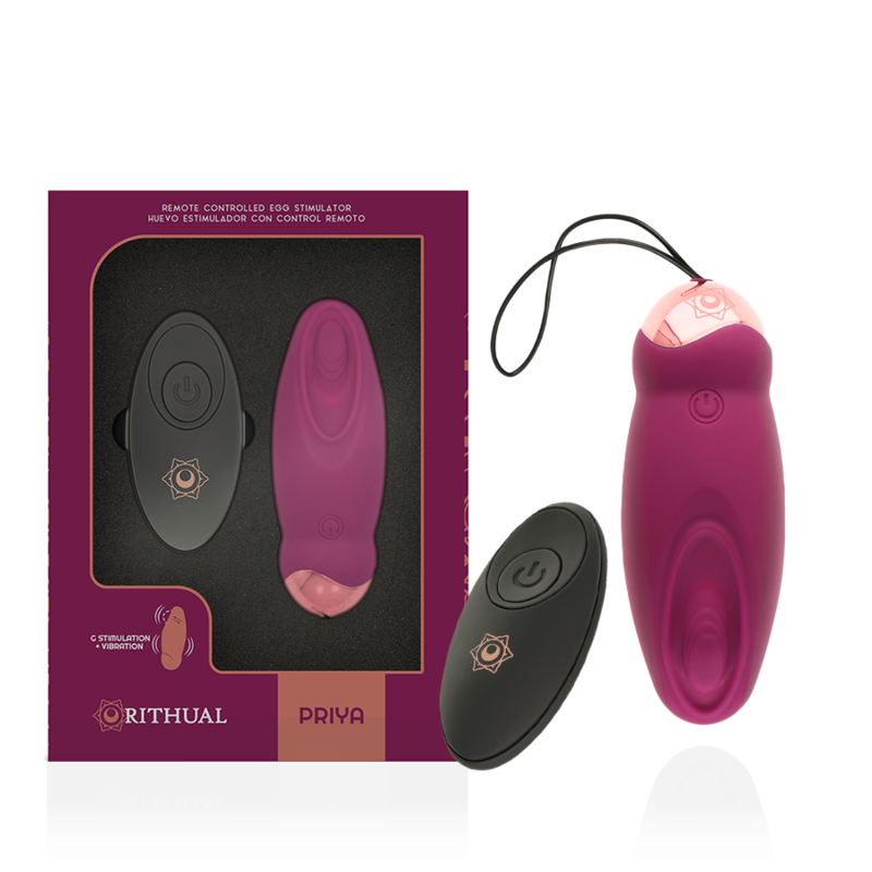 Priya Ovo Controle Remoto G-Spot + Vibrao - Rithual