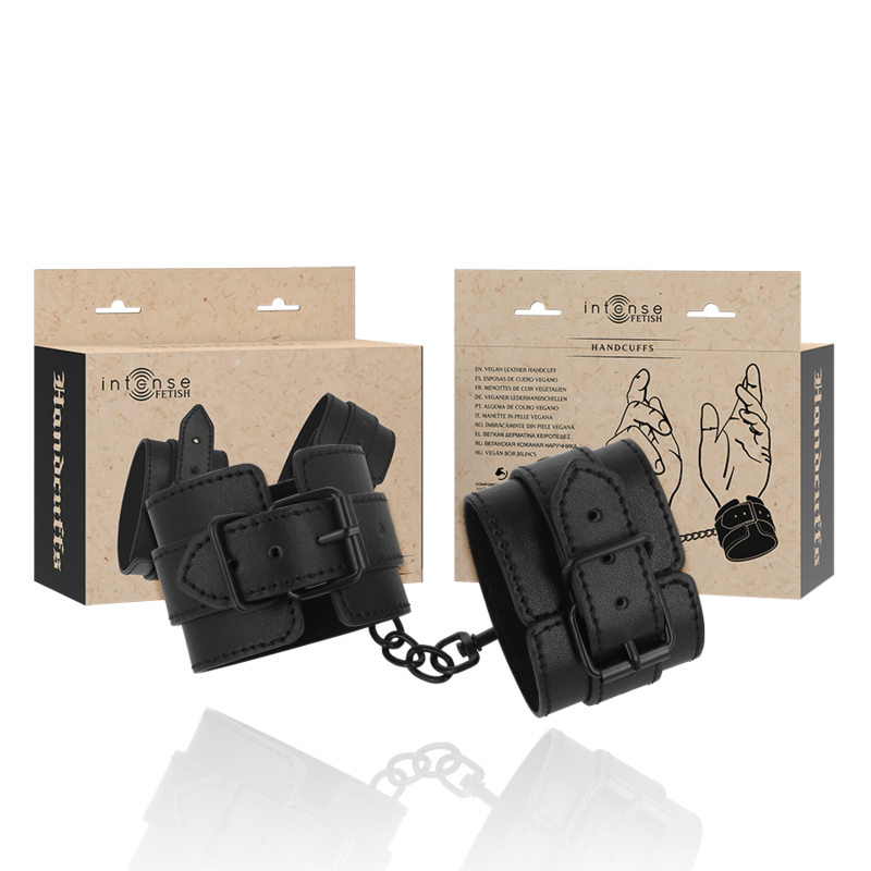 Fetish Algemas De Couro Vegano - Intense