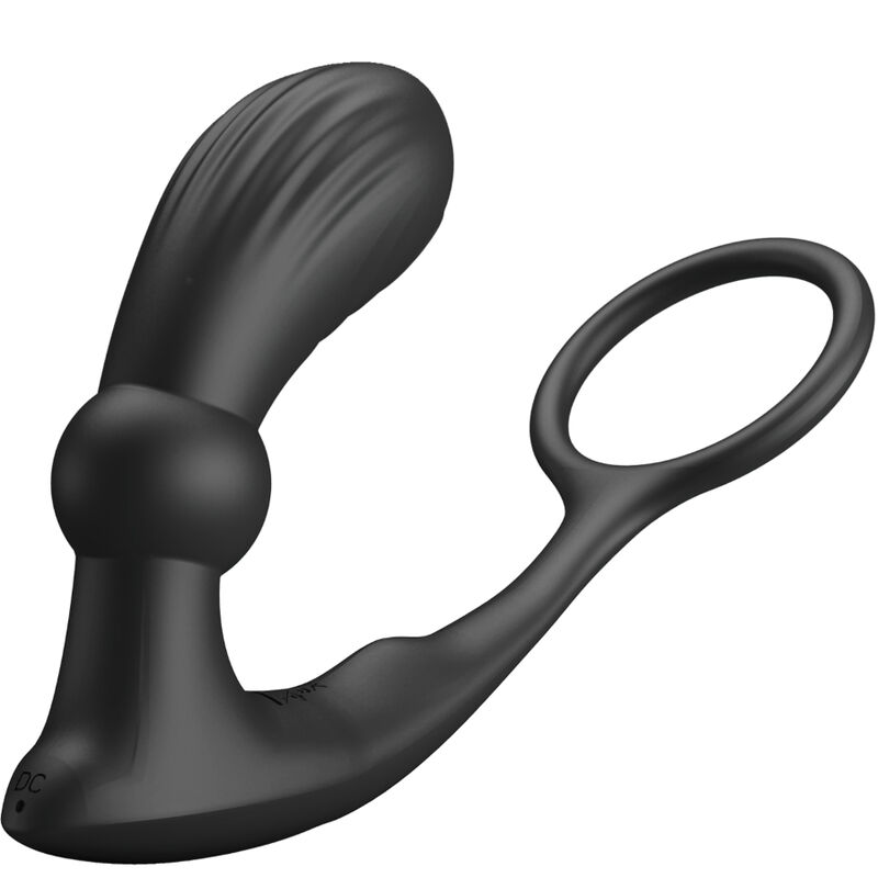 Anel Anal E Vibrador Warren Black - Pretty Love
