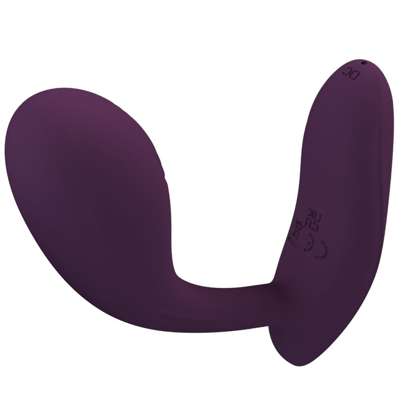 Baird G-Spot 12 Vibrações Recarregável Lila App - Pretty Love
