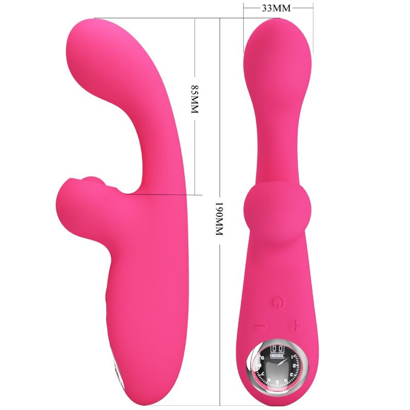 Skylar Vibrador Estimulador Rosa - Pretty Love