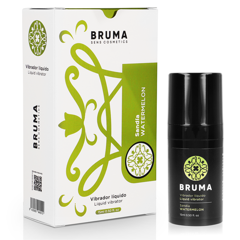 Vibrador Líquido Ultra Deslizante Melancia 15 ml - Bruma