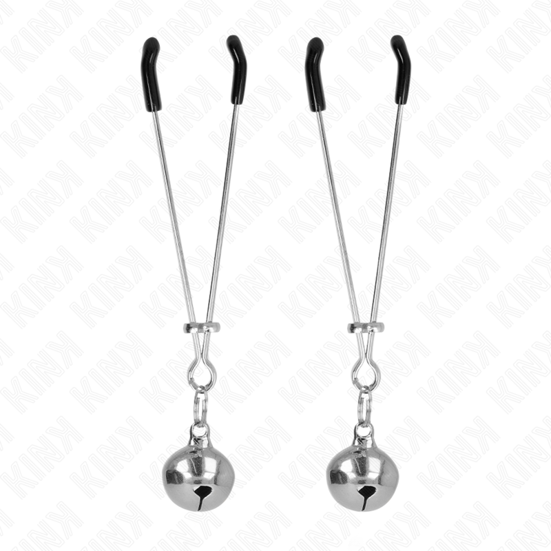Pinças De Bino Finas Prata 7 Cm - Kink
