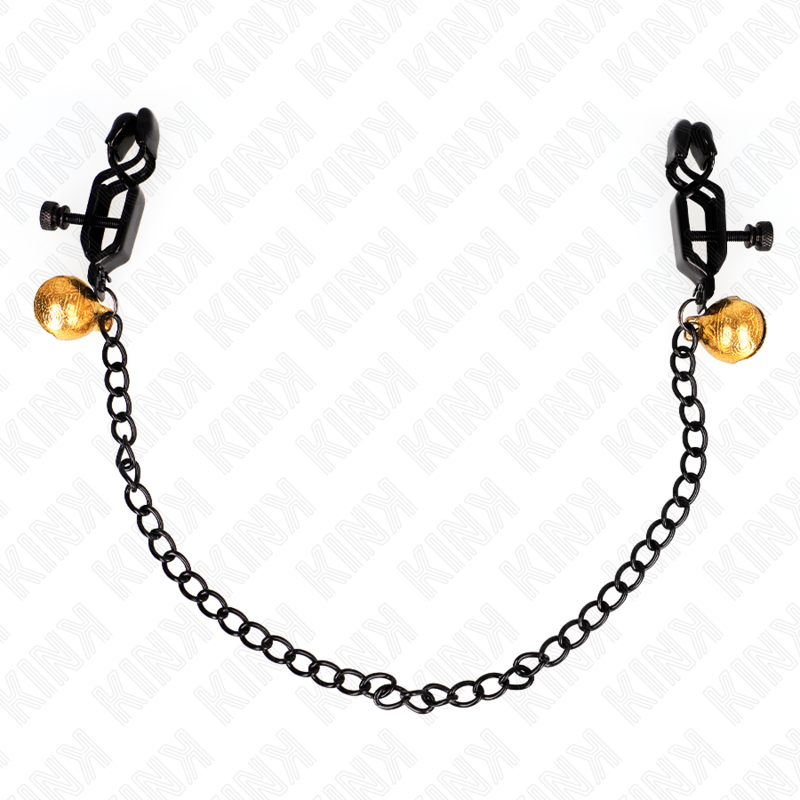 Pinças De Cadeia Plana E Sino Prata 30 Cm - Kink