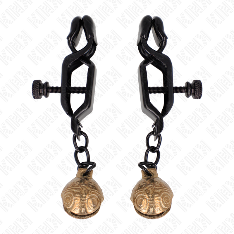 Grampos De Bico Estilo Bell Jaw Preto 7 Cm - Kink