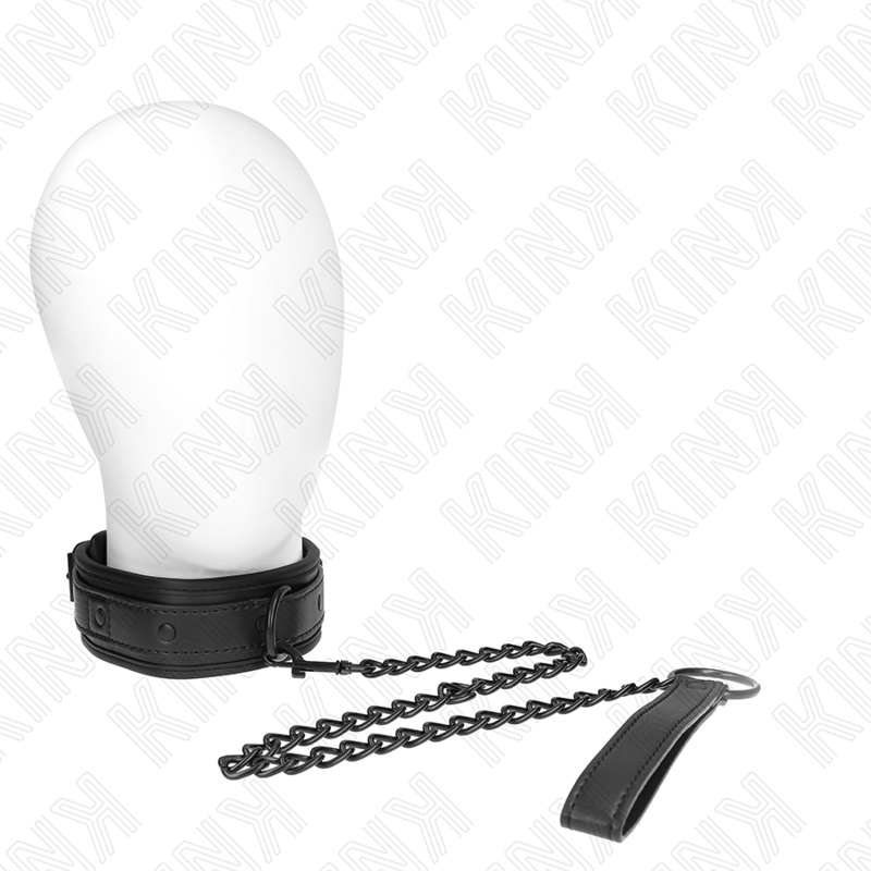 Colar De Neoprene Bondage Modelo 2 Com Cinto 78 Cm Ajustável 37,5 X 49,5 Cm - Kink