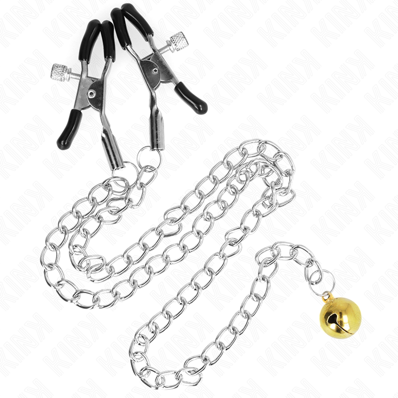 Pinças De Corrente Com Sino 30 Cm - Kink