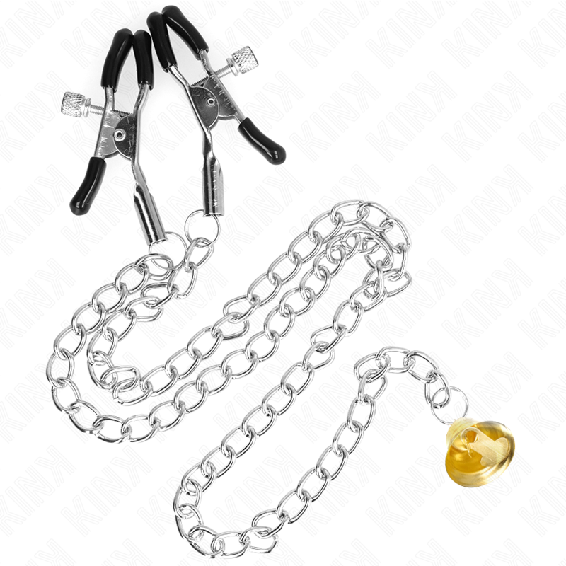 Pinças De Corrente Com Pingente De Chifre 30 Cm - Kink