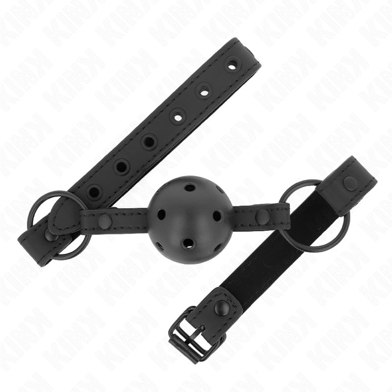 Bola Neoprene 4,5 Cm Mordaça 63,5 X 2 Cm Ajustável 41 X 59 Cm - Kink