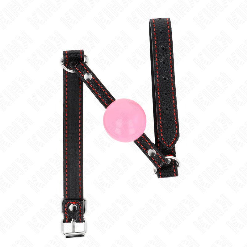 Bola Ouro Rosa 4 Cm Mordaça 60 X 2 Cm - Kink
