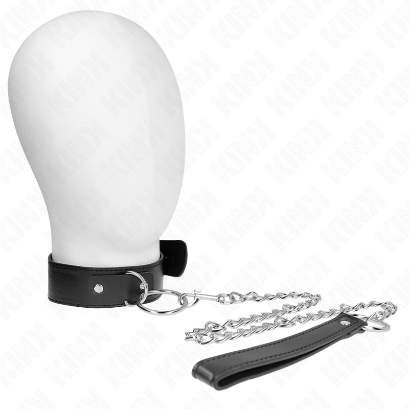 Colar Modelo Básico Com Trela Modelo 4 Ajustável 36-43 Cm - Kink