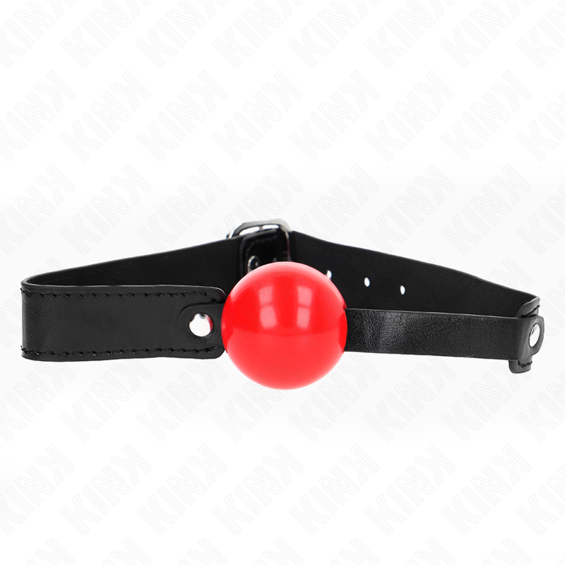 Bola Tpe Macia 4 Cm Gag Modelo 1 66 X 2,5 Cm Ajustável 41-61 Cm - Kink