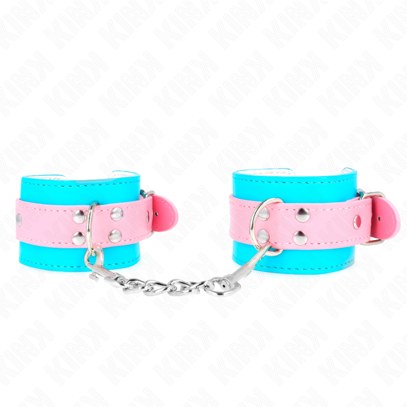 Pulso Bonito Azul / Rosa Ajustável 16-28 Cm X 5 Cm - Kink