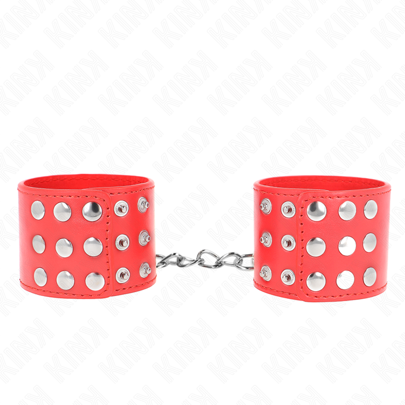 Pulso Com Snap Fasten Vermelho Ajustável 19-24 Cm X 5,5 Cm - Kink