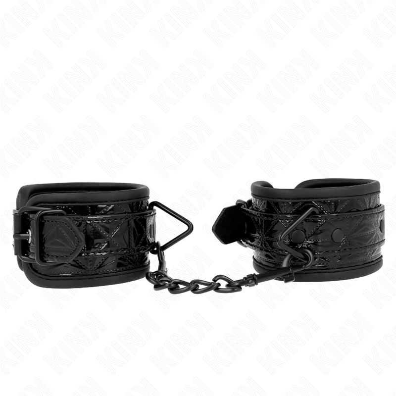 Pulso Padrão Diamante Preto Ajustável 17-26 Cm X 5,5 Cm - Kink