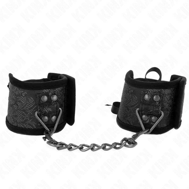 Pulso Scandal Detalhes De Renda Preta 24,5 Cm X 6,5 Cm - Kink