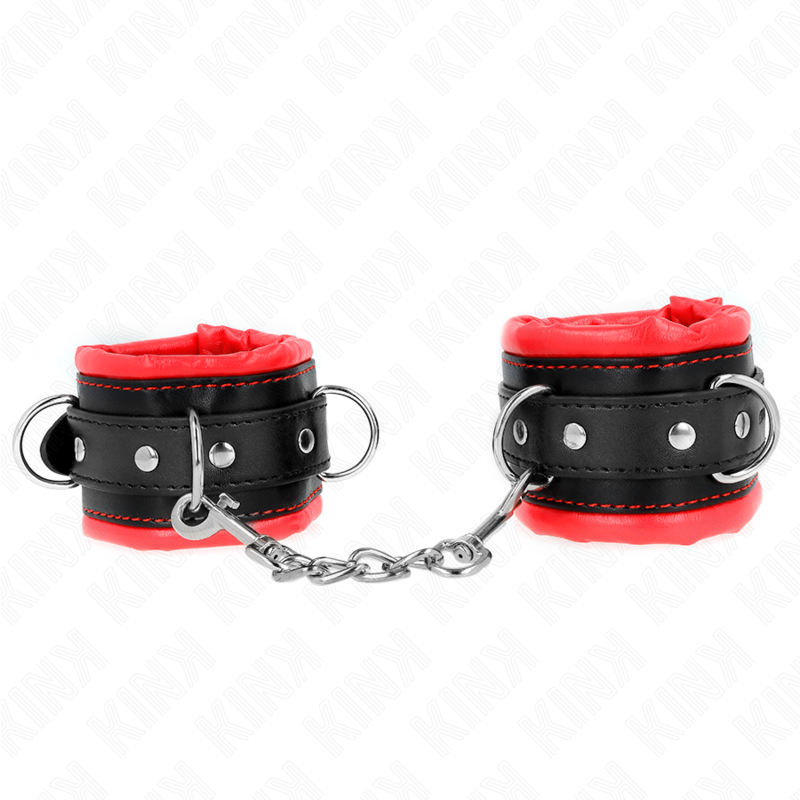 Pulso Pesado Com Forro De Pele Vermelha Ajustável 20-30 Cm X 6 Cm - Kink