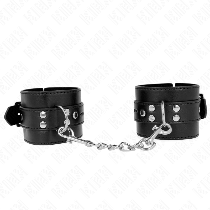 Pulso Preto Com Cinto Preto Ajustável 17-28 Cm X 6 Cm - Kink