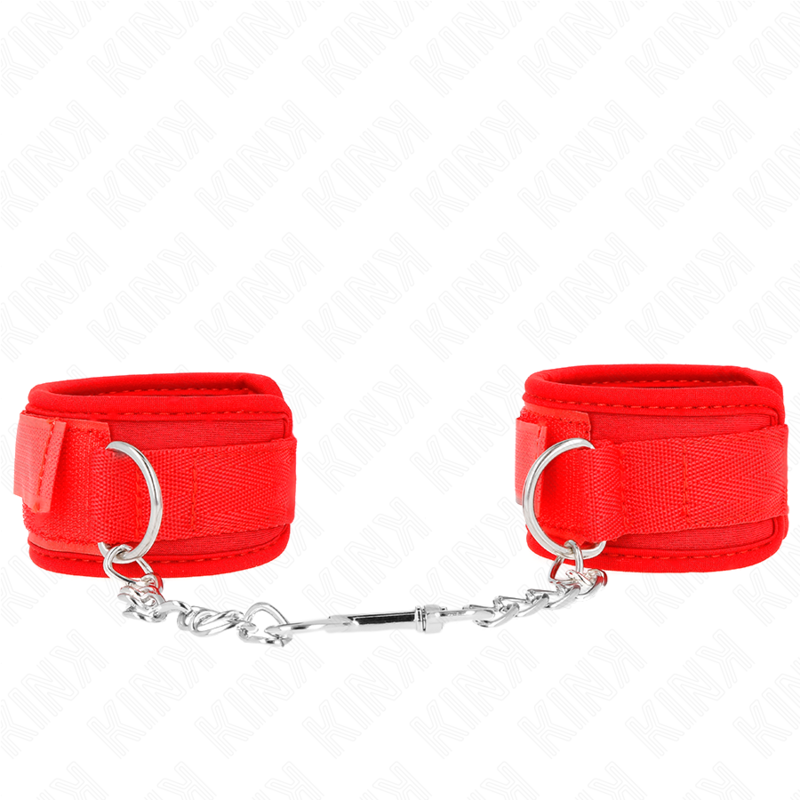 Punhos De Neoprene Vermelho 42 X 5 Cm - Kink