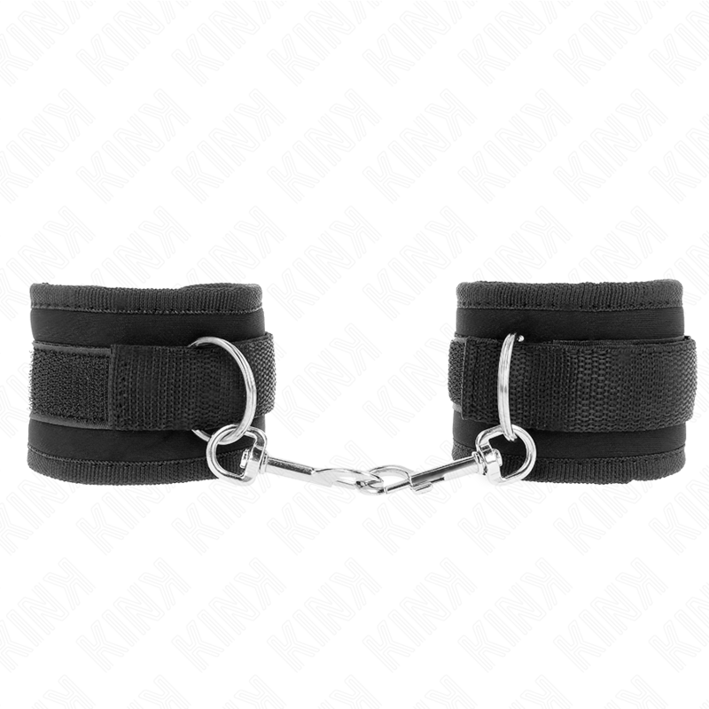 Pulso Nylon Bind Hook&Loop Preto Modelo 2 Ajustável 18-35 Cm X 6 Cm - Kink