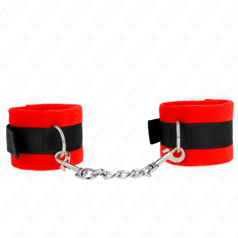 Algemas De Pele Iniciante Preto-Vermelho 30 X 7 Cm - Kink