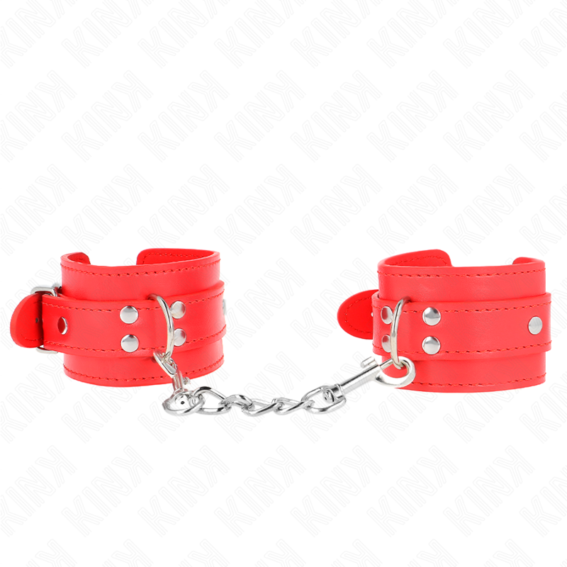 Pulso Simples Vermelho Ajustável 20-23 Cm X 5,5 Cm - Kink