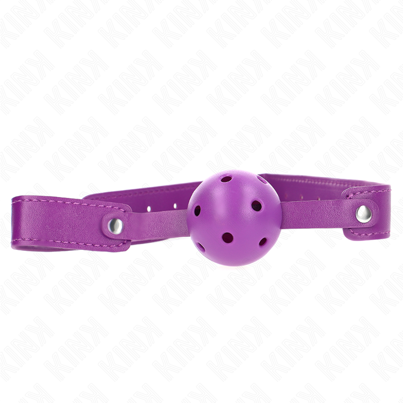 Bola Respirável Roxa 4,5 Cmgag 65 X 2,5 Cm - Kink