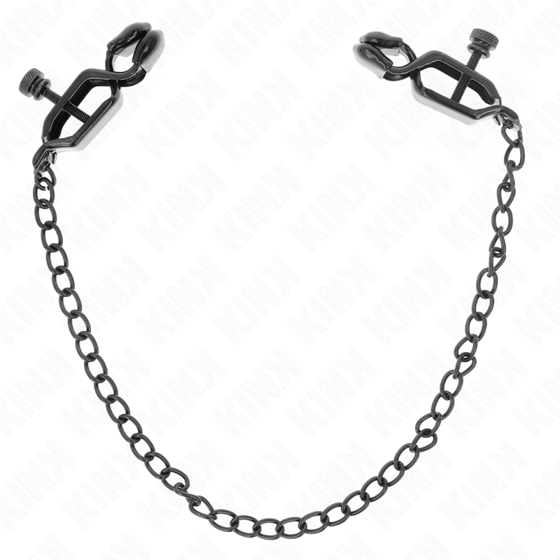 Pinças De Corrente Plana Pretas 30 Cm - Kink