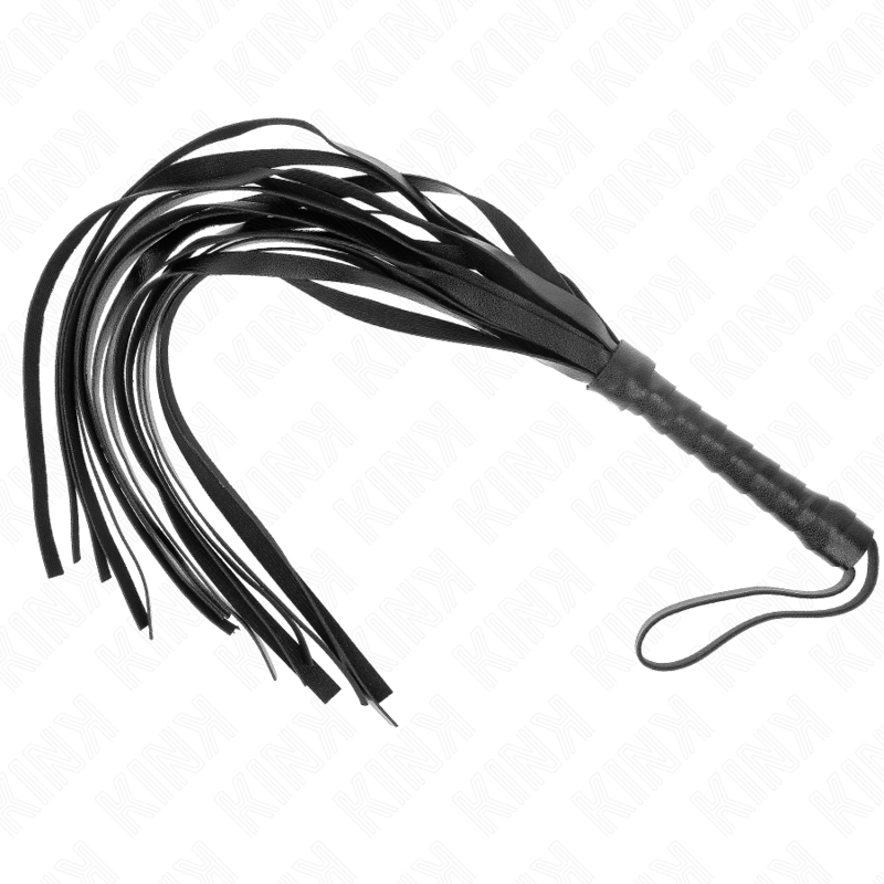 Mini Chicote Preto Simples 28 Cm - Kink
