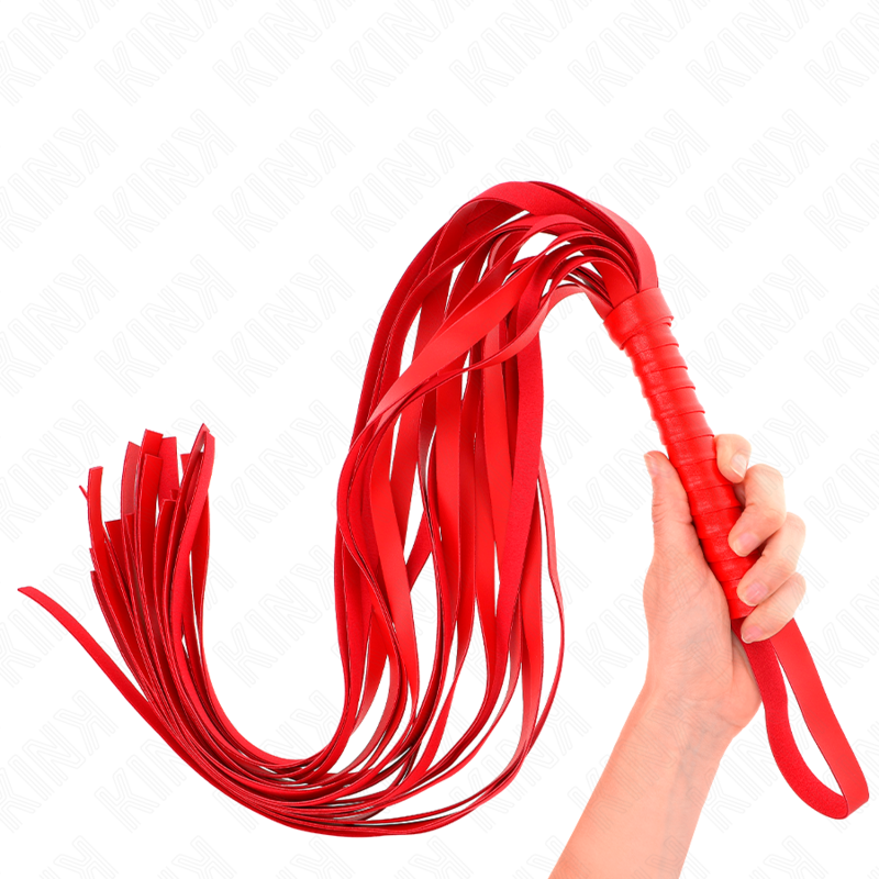 Chicote Cabo Curto Vermelho 70 Cm - Kink