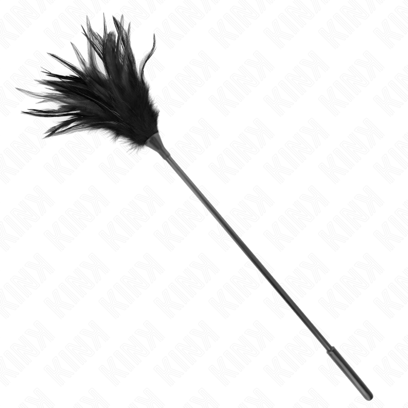 Múltiplas Penas De Cócegas Pretas 45 Cm - Kink