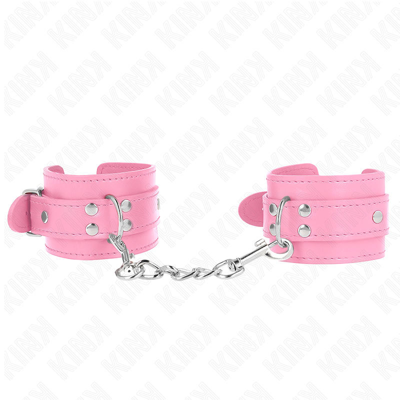 Pulso Simples Rosa Ajustável 20-23 Cm X 5,5 Cm - Kink