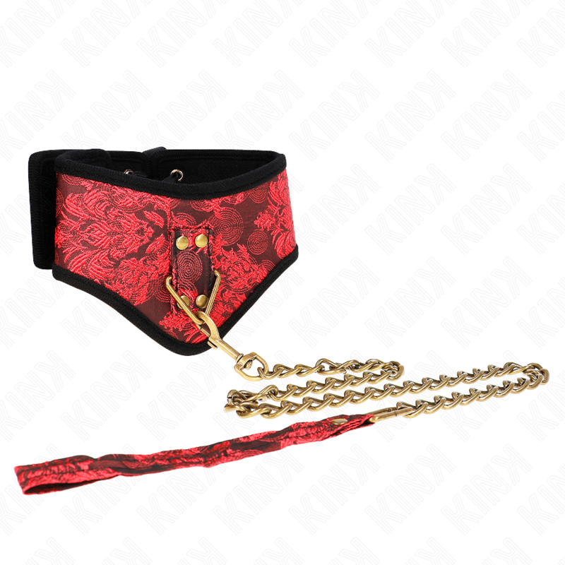 Colar Modelo Scandal Com Alça De Renda 75 Cm 44 X 10 Cm - Kink