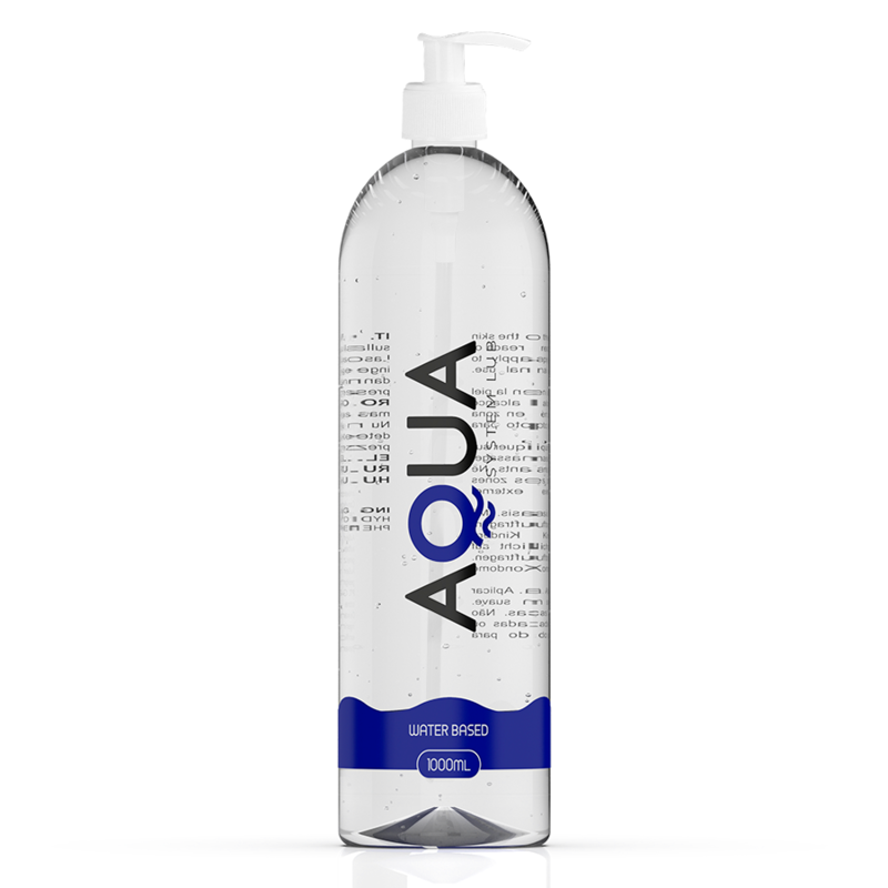 Lubrificante À Base De Água 1000 ml - Aqua Quality