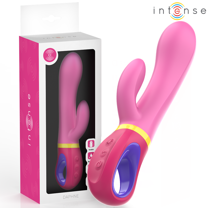 Vibrador De Coelho Rosa Daphne - Intenso