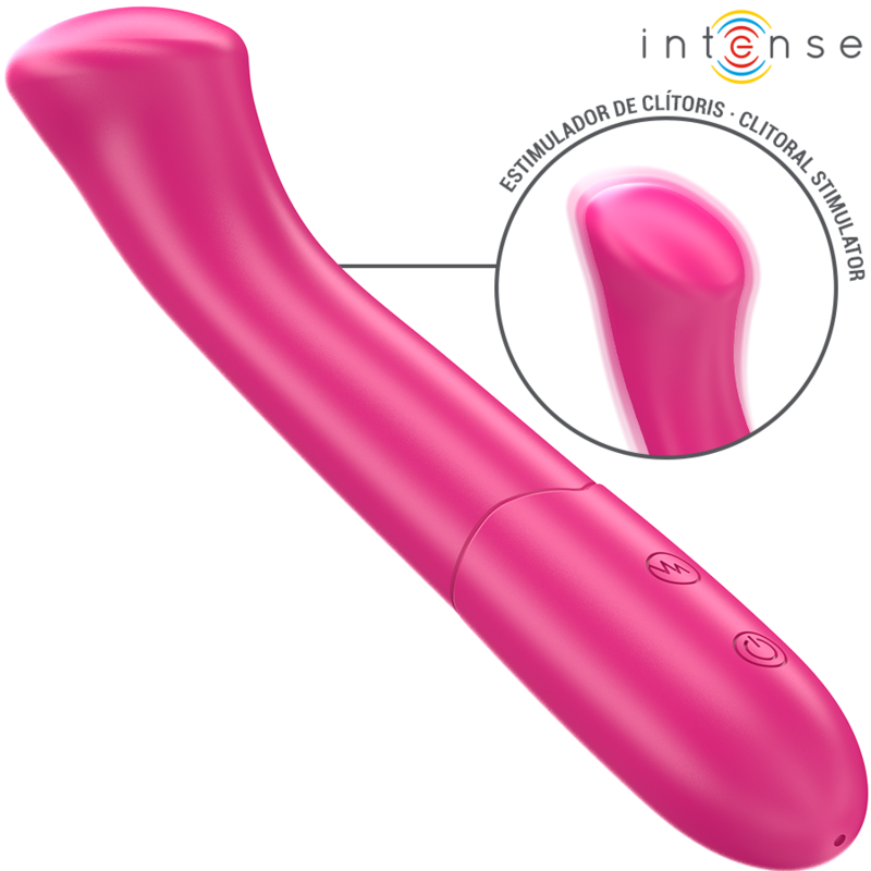 Paty Vibrador 19 Cm Flexível 10 Vibrações Modelo 2 Rosa - Intense